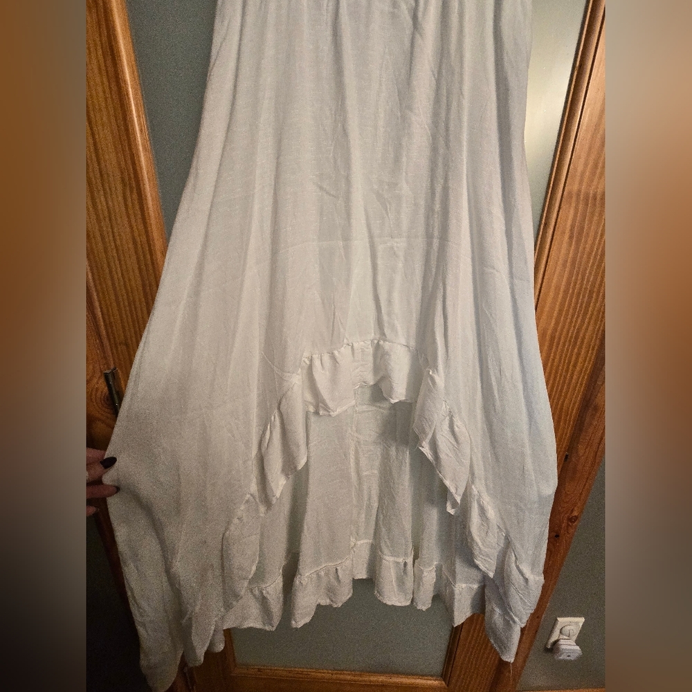 3 For $30 Highlow White Eyelet Dress - Picture 4 of 4